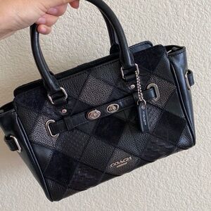 Coach swagger 20 pebble leather satchel